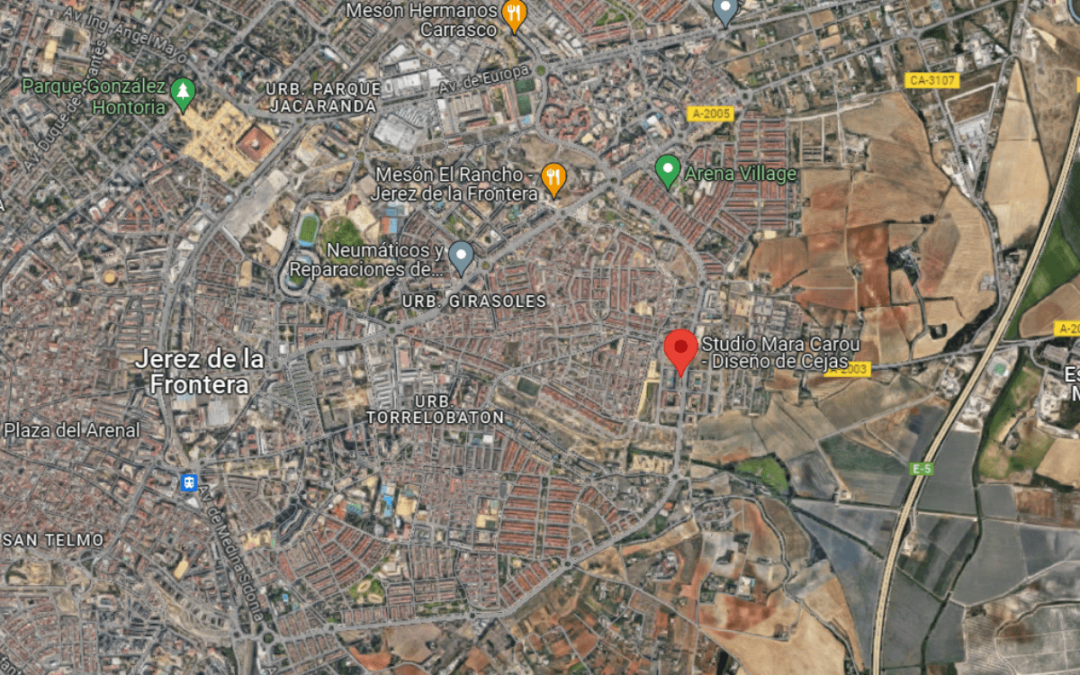 La ubicación de Mara Carou: Jerez de la Frontera